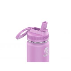 Takeya Actives Straw Insulated Bottle 24oz / 700ml Lilac (51222)