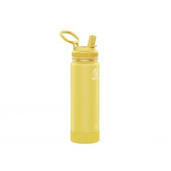 Takeya Actives Straw Insulated Bottle 24oz / 700ml Canary (51226)