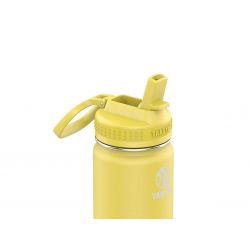 Takeya Actives Straw Insulated Bottle 24oz / 700ml Canary (51226)