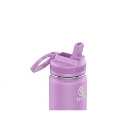 Takeya Actives Straw Insulated Bottle 18oz / 530ml Lilac (51202)