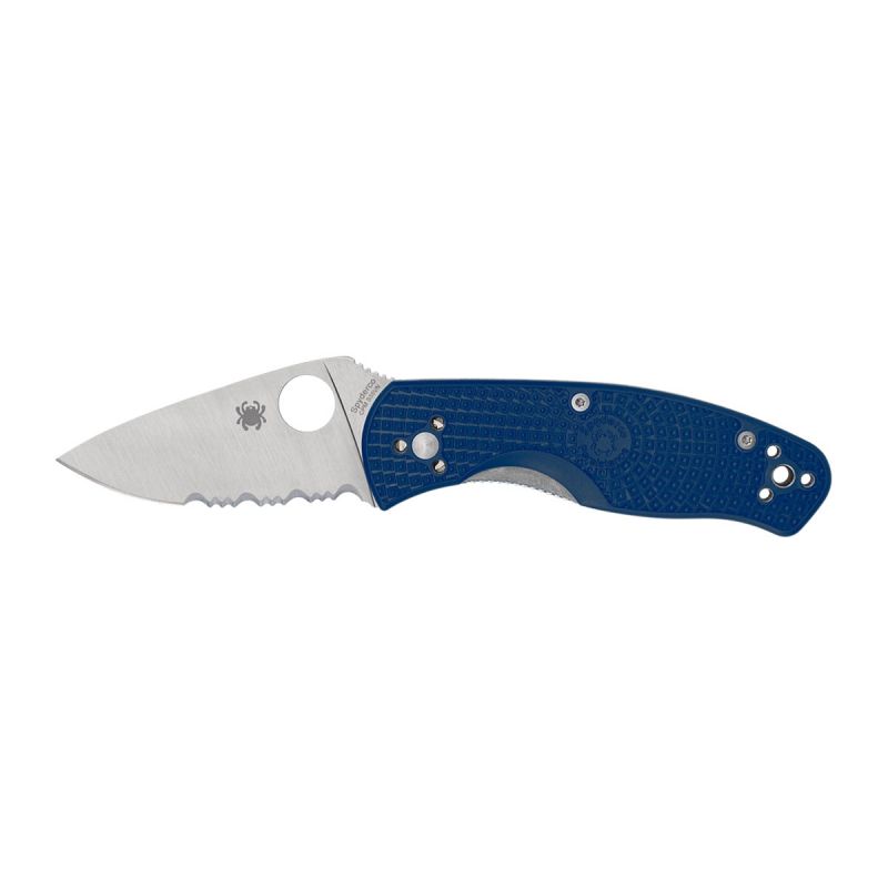 Spyderco Persistence Frn Blue S35VN Combo C136PSBL