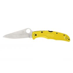 Spyderco Pacific Salt Yellow C91PYL2, Diving knife, Serrated blade, Folding diving knives, diving knife.