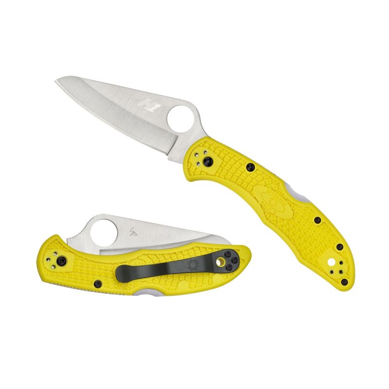 Spyderco Salt 1 C88PY Yellow Filo paino, (Marine knives)