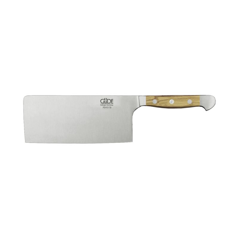 Gude Alpha Olive Chinese cleaver (cleaver) 18 cm
