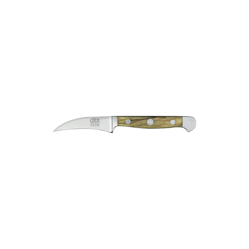 Güde Alpha Olive curved artichoke knife 6 cm.