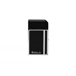 Accendino per sigari marchio Siglo, Chrome Lighter HIGH Altitude Obsidian Black
