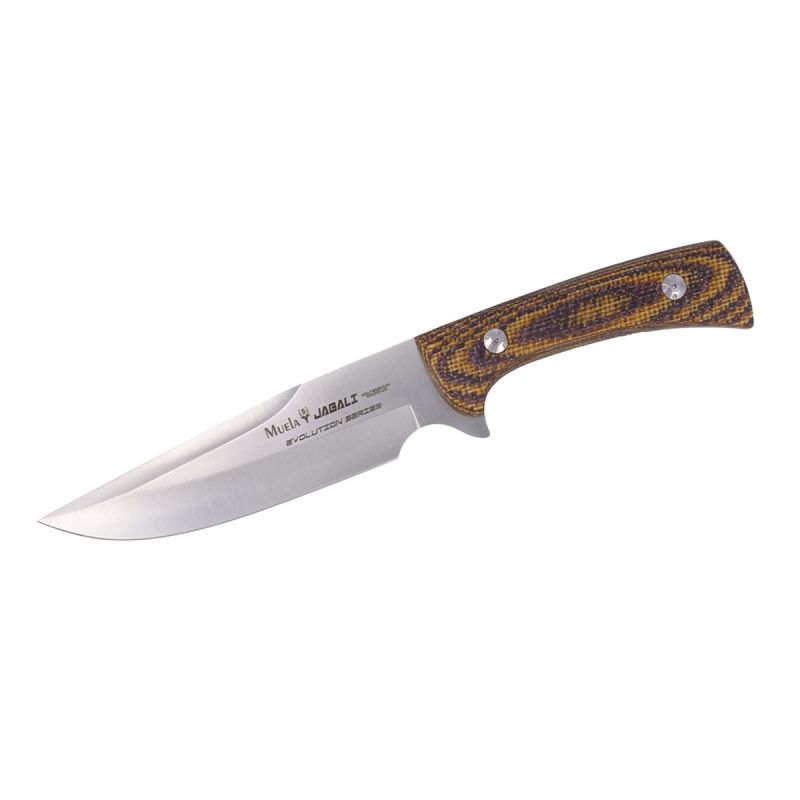 Muela Jabali Micarta Brown 17G