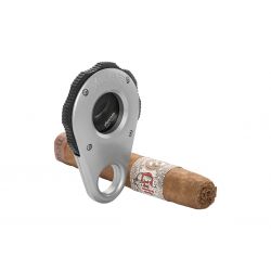 Xikar 360SL Revolution Silver Cigar Cutter Black Blades