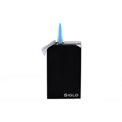 Accendino per sigari marchio Siglo,Twin Flame Lighter Black