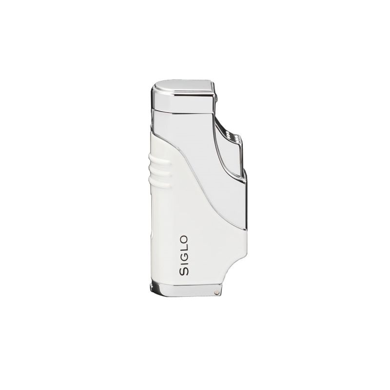 Siglo Triple Flame Lighter White, Cigar lighter