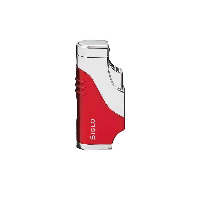 Siglo Triple Flame Lighter Red, Accendino per sigari