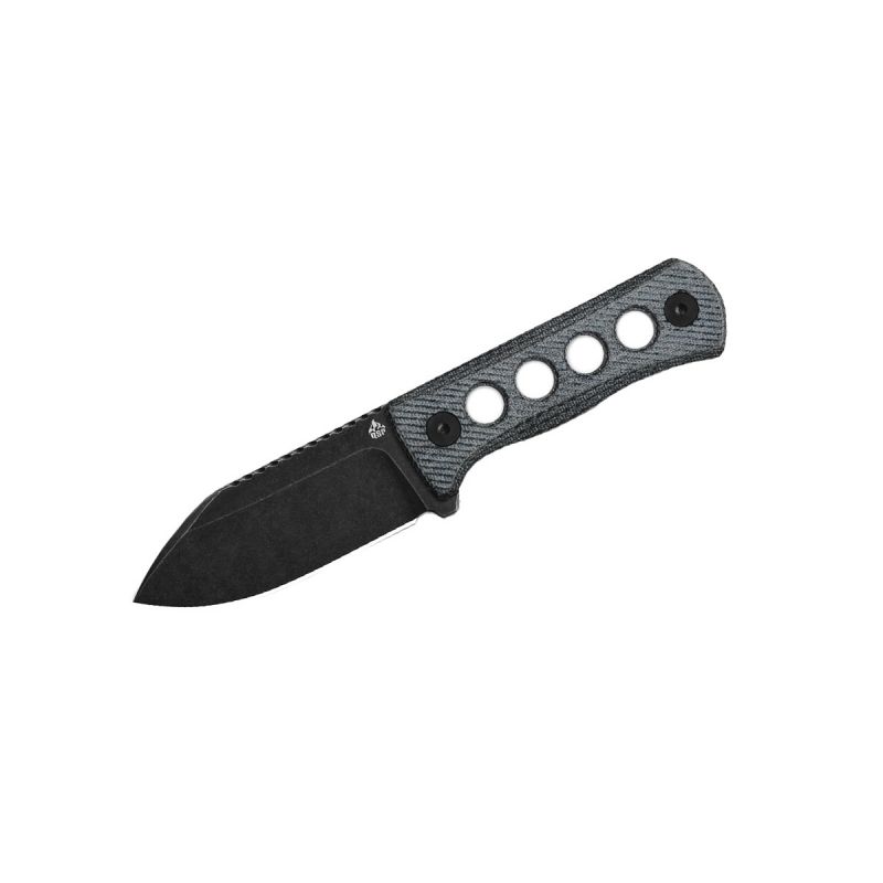 QSP Canary Micarta STW Black QS141-D2 Denim Blue