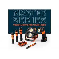 NEBO Master Series PL500 Rechargeable Lumens 500 LED POC-1002-G