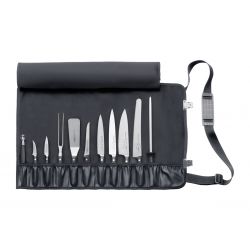 Dick roll-up chef bag with 11 tools, Chef knife case