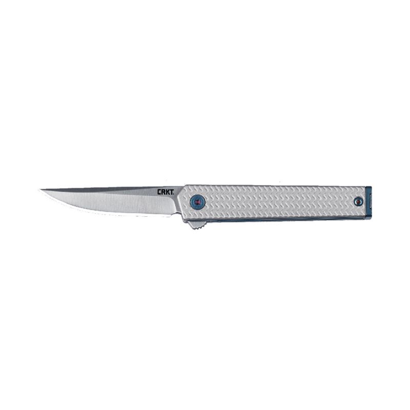 CRKT CEO Microflipper Silver Drop 7081