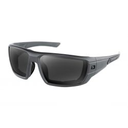 Bobster Goggles Mission Gray Smoked Ballistic Lenses ANSI Z87 (BMIS001)