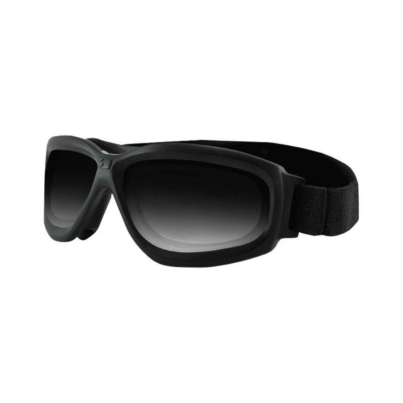 Bobster Goggles Bravo Black 3 Ballistic Lenses