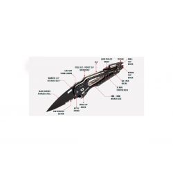 True Utility Smartknife+ Black Blade - Natralock Pack