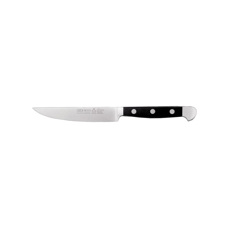 Gude Alpha Steakmesser glatte Klinge 12 cm