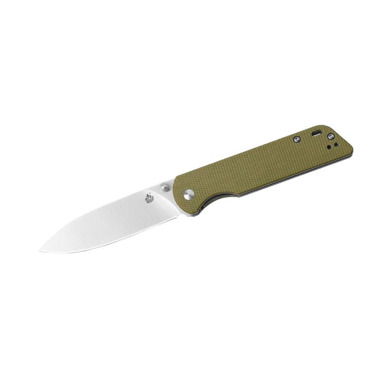 QSP Parrot Micarta D2 QS102-G Green