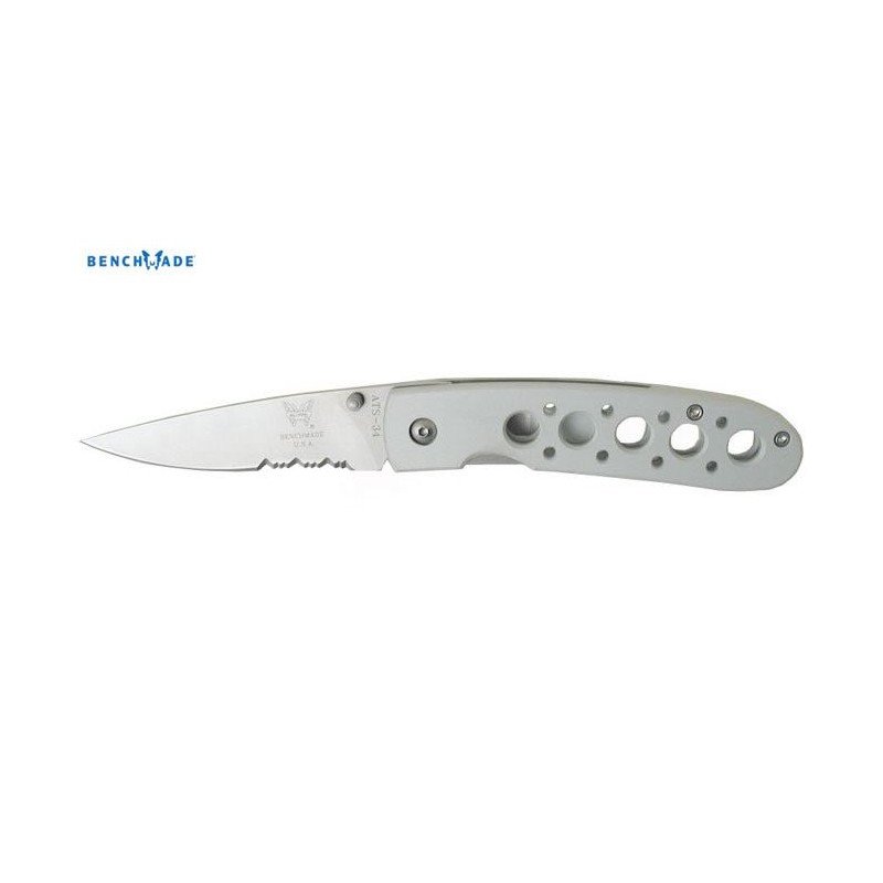 Benchmade Leopard Crawford 626, Vintage knife with serrated blade, tactical knives made U.S.A.