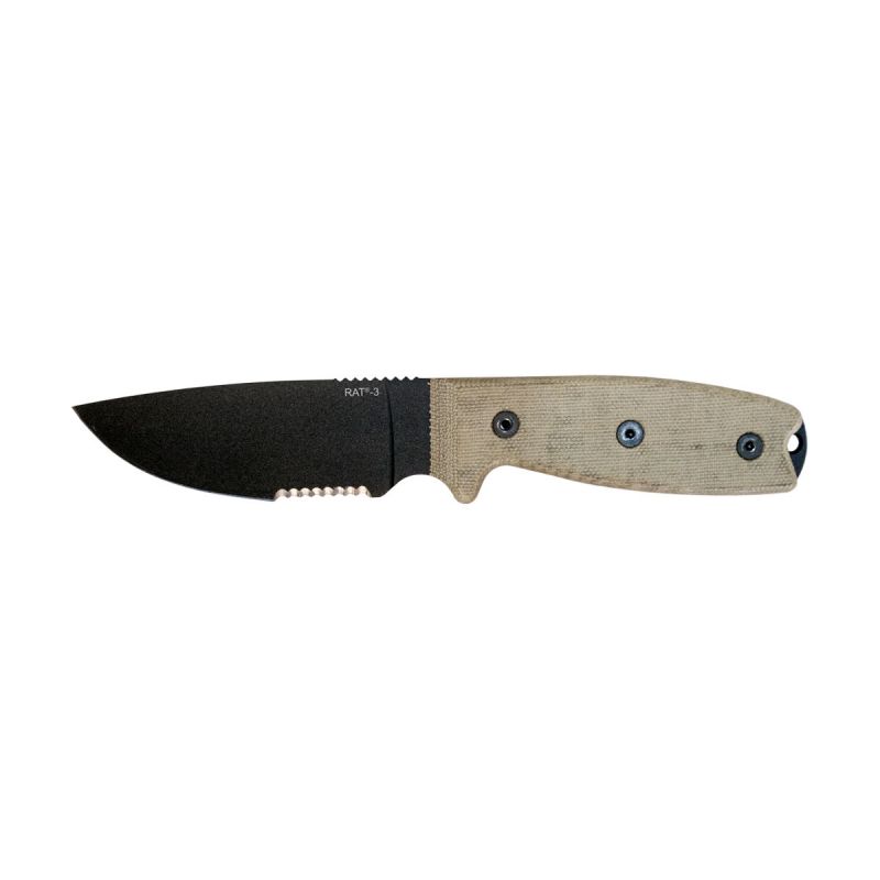 Ontario OKC RAT-3 Serrated 8666