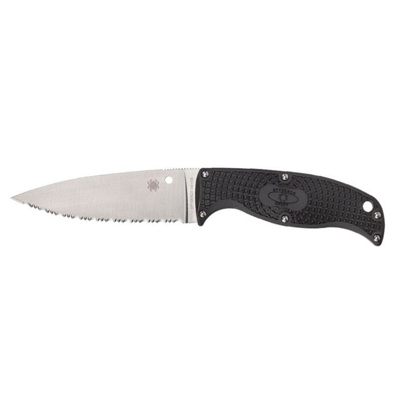 Spyderco Enuff 2 Frn Black Serrated FB31SBK2