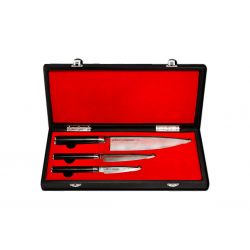 Samura Damascus 3 pcs kitchen knife set (Chef's Knife - Fillet Knife - Paring Knife)