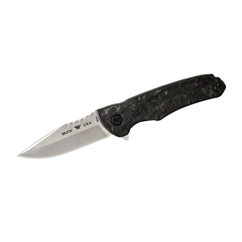 Buck Sprint PRO Marbled Carbon Fiber 0841CFS2