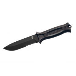 Gerber Strongarm Fixed Serrated Black 31-003648