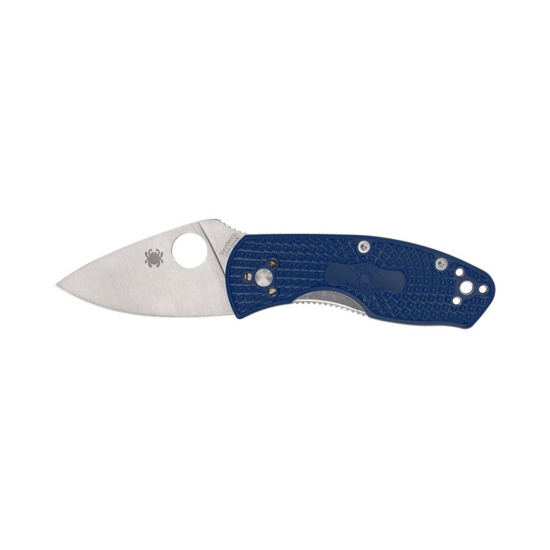 Spyderco Ambitious FRN Blue S35VN Plain C148PBL