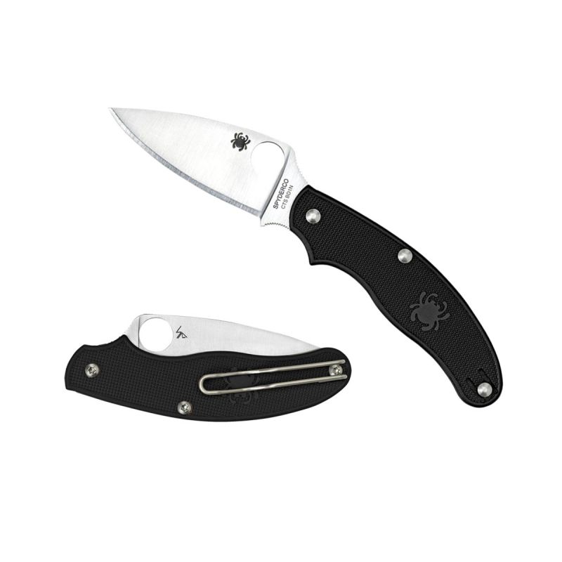 Spyderco UK Pen Knife Black Leaf C94PBK