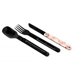 Akinod Magnetic Straight Cutlery 12H34 Black Fougere d'Automne