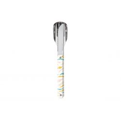 Akinod Magnetic Straight Cutlery 12H34 Mirror Agrumes