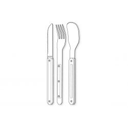 Akinod Magnetic Straight Cutlery 12H34 Mirror Tartan Vert