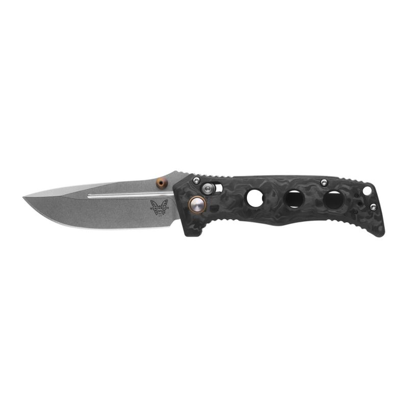 Benchmade Mini Adamas 273-03 Marble Carbon Fiber