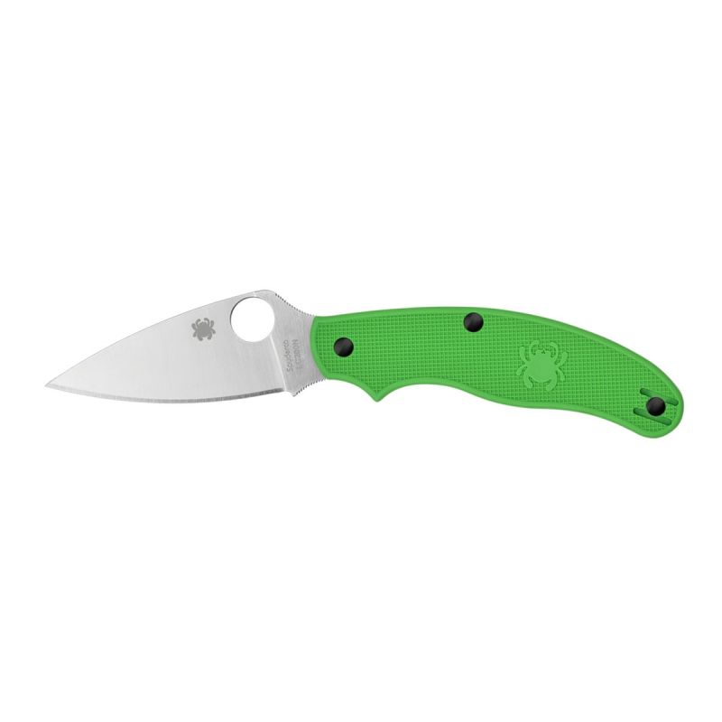 Spyderco UK Penknife Salt Green Plain C94PGR
