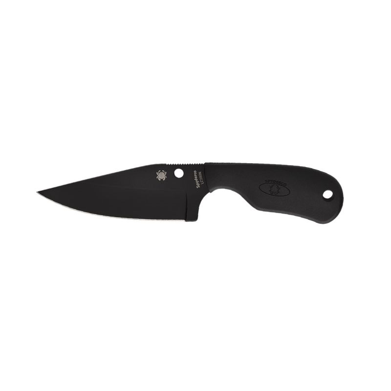 Spyderco Subway Bowie Black Blade Plain FB48PBBK