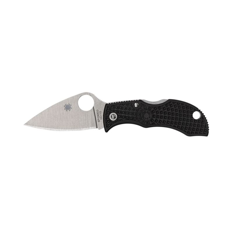 Spyderco Manbug FRN Black Leaf Plain MBKLFP