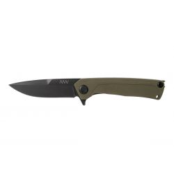 ANV Knives Z100 DLC Black G10 Olive ANVZ100-024
