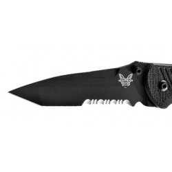 Benchmade Mini Nitrous Black blade, mod. Tanto, tactical knife
