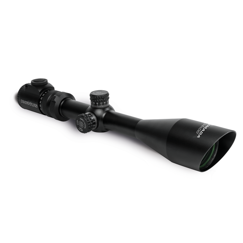 Konus shooting scope - Armada 6x – 24×56 ZOOM - 30mm tube, illuminated fine crosshair reticle