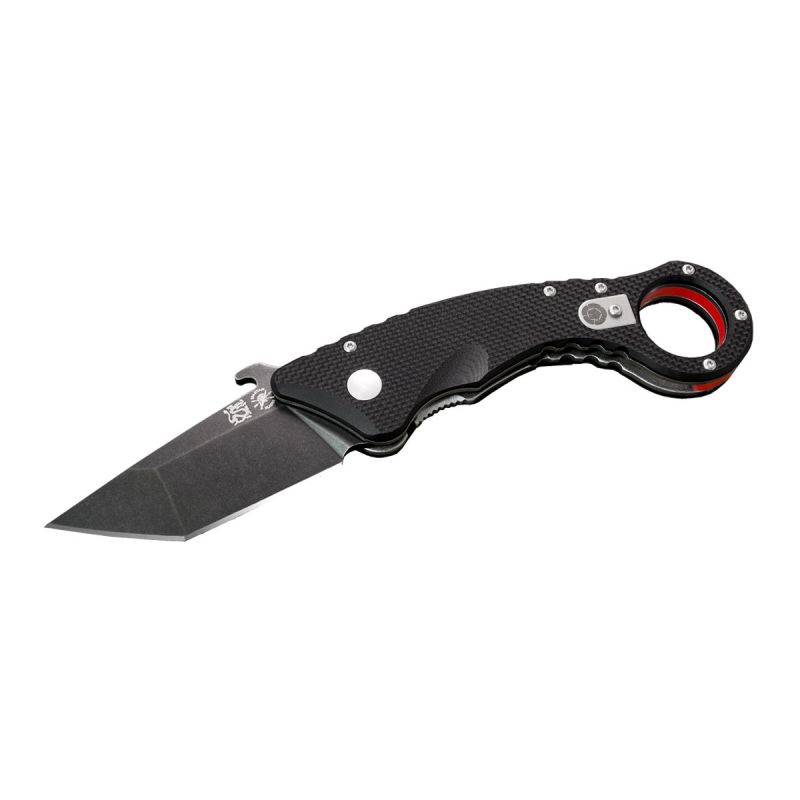 Spartan Blades Shoto G10 SFBL9BK Black/Red