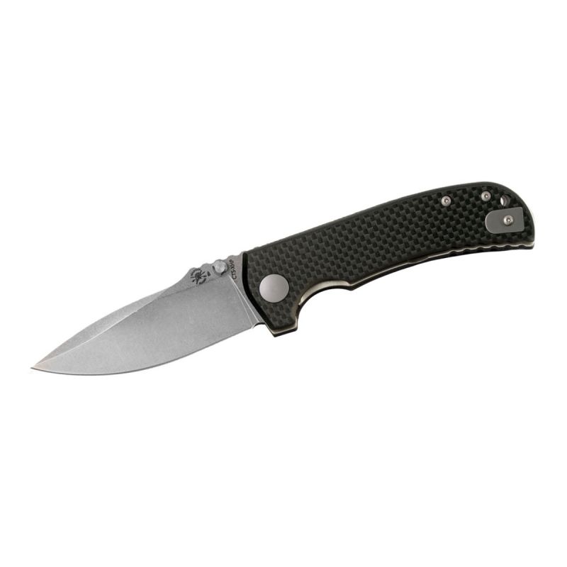 Spartan Blades Astor CF/G10 SFBL8CF Black