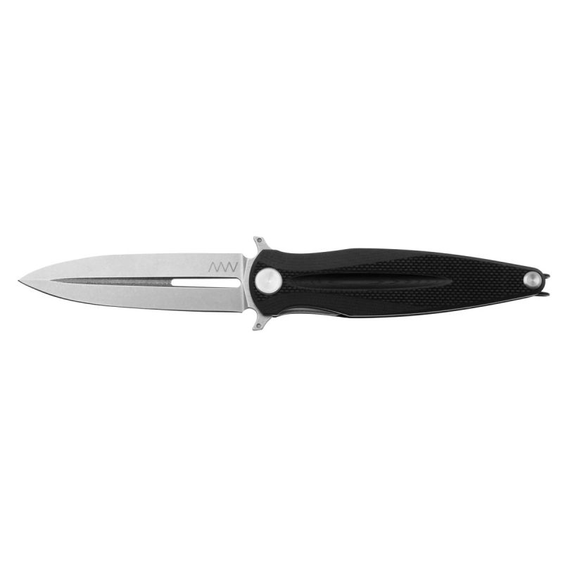 ANV Knives Z400 BB Stonewash G10 Black ANVZ400-011
