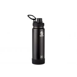 Takeya Actives Spout Insulated Bottle 24oz / 700ml Onyx (51040)