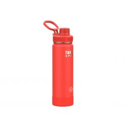 Takeya Sport Copper Spout Insulated Bottle 22oz / 650ml Pro Fire (52316)