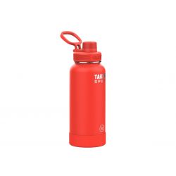 Takeya Sport Copper Spout Insulated Bottle 32oz / 950ml Pro Fire (51824)