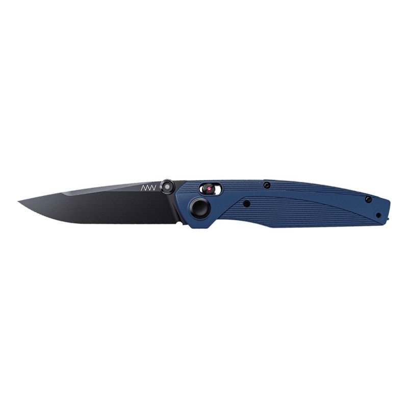 ANV Knives A100 BB DLC Sleipner GRN BLU / ALOCK ANVA100-020