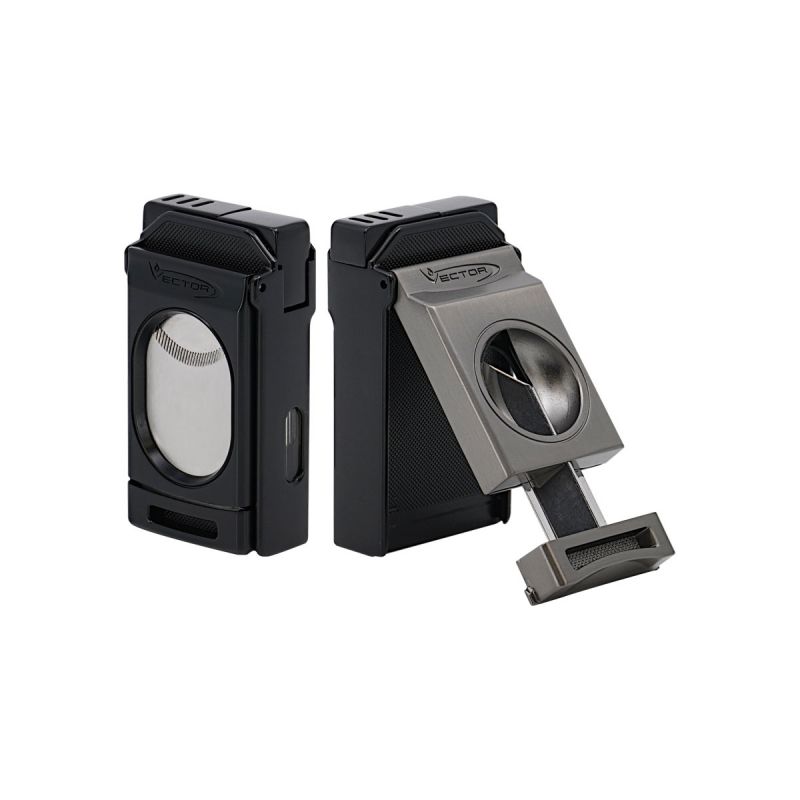 Vector Accendisigari Switch W/Interchangeable Cutter 04 Black Matte